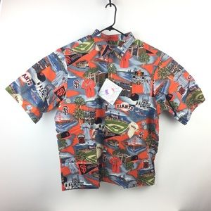 Authentic MLB Reyn Spooner SF Giants Men’s 3XL NWT